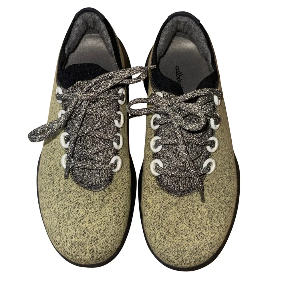 Allbirds Wool Runner Mizzle Sneakers Olive Green Women's 9